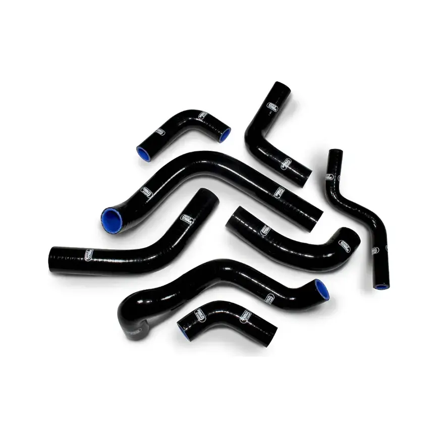 SAMCO SPORT Siliconschlauch Kit schwarz für Duacti 996R Testastretta 998R Testastretta Modelljahr 2001-2002