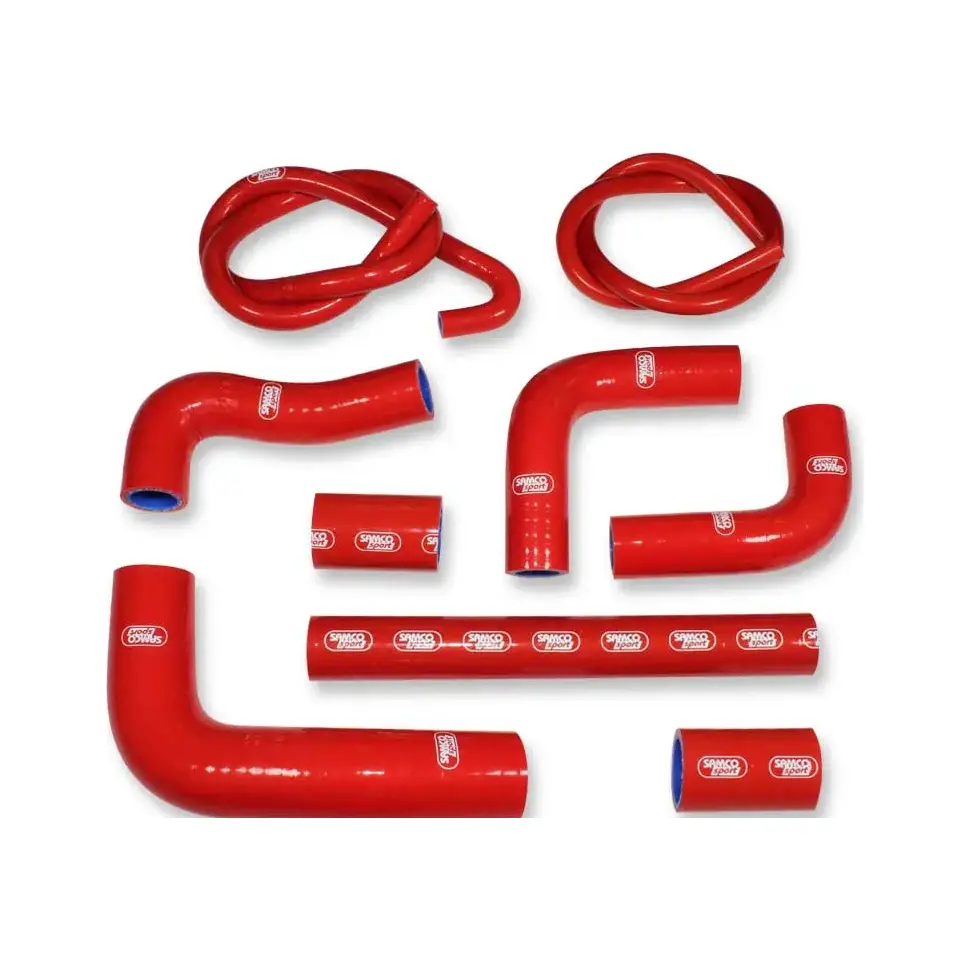 SAMCO SPORT Siliconschlauch Kit rot für Ducati Monster S4RS Modelljahr 2006-2009