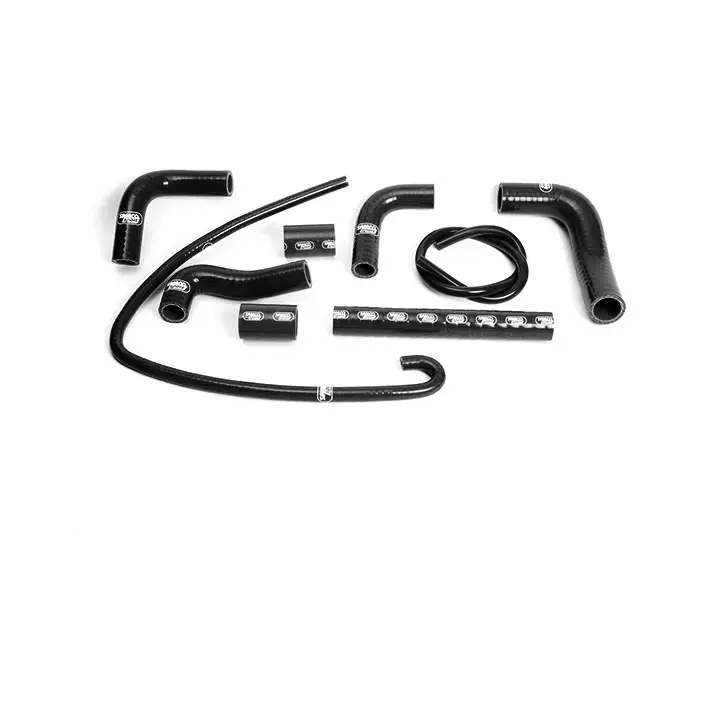 SAMCO SPORT Siliconschlauch Kit schwarz für Ducati Monster Modelljahr 2006-2009