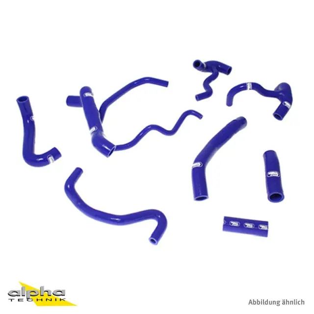SAMCO SPORT Siliconschlauch Kit blau für Ducati Streetfighter 848 S Streetfighter S Modelljahr 2009-2015