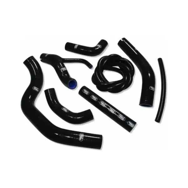 SAMCO SPORT Siliconschlauch Kit schwarz für Ducati Multistrada 1200 S Pikes Peak Touring Granturismo Modelljahr 2010-2014