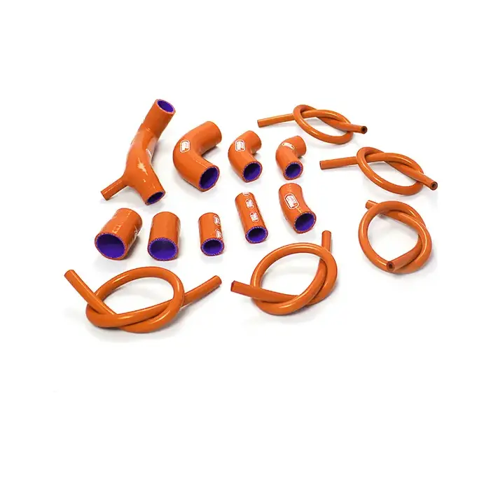 SAMCO SPORT Siliconschlauch Kit orange für Ducati Desmosedici RR Modelljahr 2008