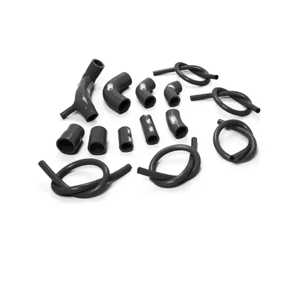 SAMCO SPORT Siliconschlauch Kit schwarz für Ducati Desmosedici RR Modelljahr 2008
