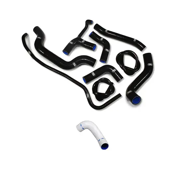 SAMCO SPORT Siliconschlauch Kit weiß für Ducati Monster 821S EURO 3 Monster 1200S R EURO 3 Modelljahr 2014-2016