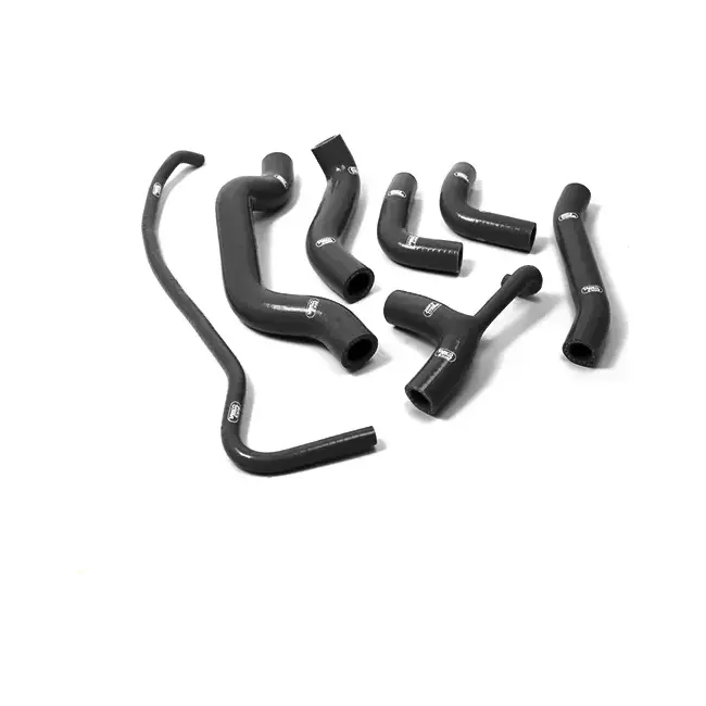 SAMCO SPORT Siliconschlauch Kit classic schwarz matt für Ducati Monster 821S EURO 3 Monster 1200S R EURO 3 Modelljahr 2014-2016