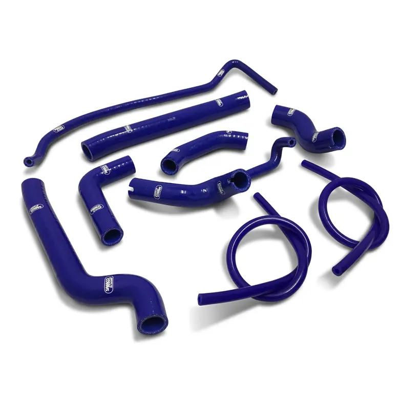 SAMCO SPORT Siliconschlauch Kit 9 teilig blau für Ducati 939 Supersport (S), 2017-2020 und Supersport 950 (S), 2021-2025