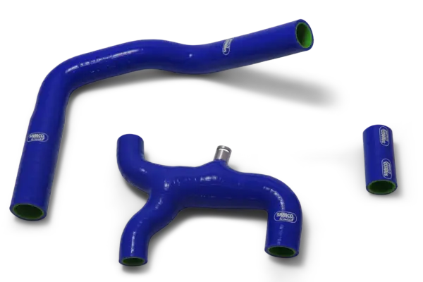 SAMCO SPORT Siliconschlauch Kit Thermostat Bypass blau für Ducati Panigale V4, 2018-2024
