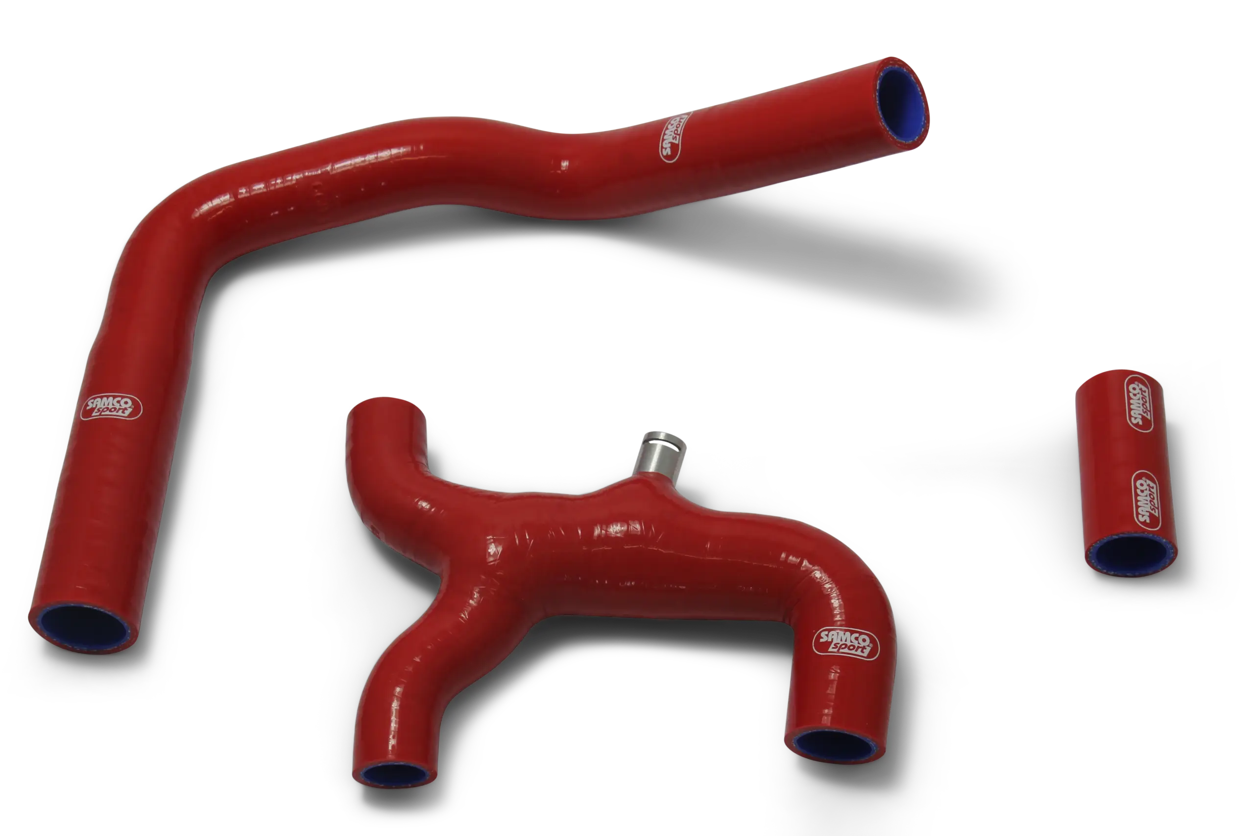 SAMCO SPORT Siliconschlauch Kit Thermostat Bypass rot für Ducati Panigale V4, 2018-2024