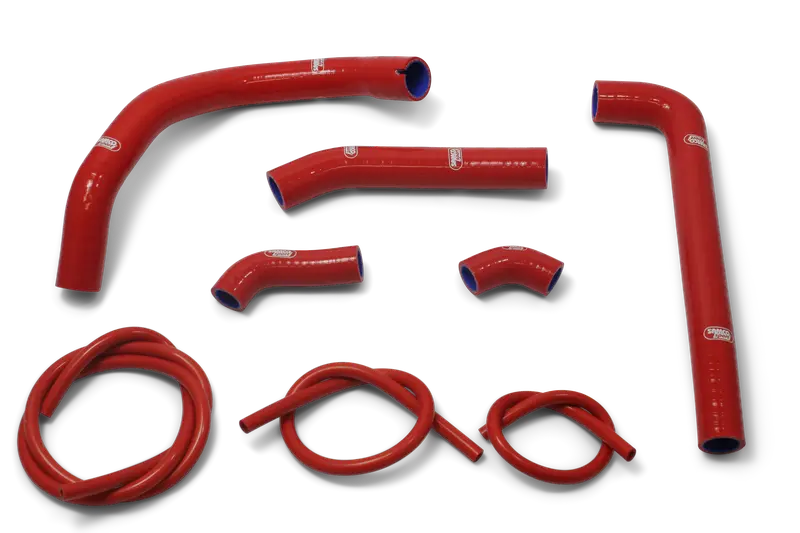 SAMCO SPORT Siliconschlauch Kit rot für Ducati Streetfighter V2, 2022-2023