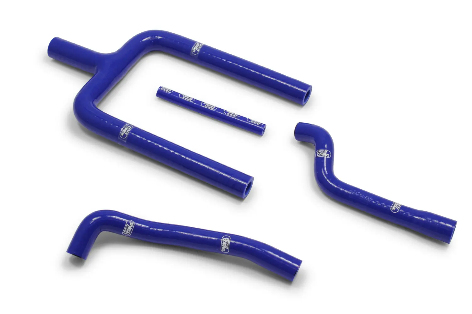SAMCO SPORT Siliconschlauch Kit Thermostat Bypass blau für Gas Gas EC250 XC250 EC300 XC300 alle 2 Takt Modelljahr 2018-2020