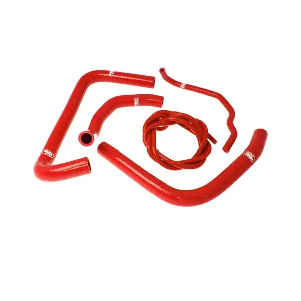 SAMCO SPORT Siliconschlauch Kit rot für Honda CBR900RR Modelljahr 1992-1993