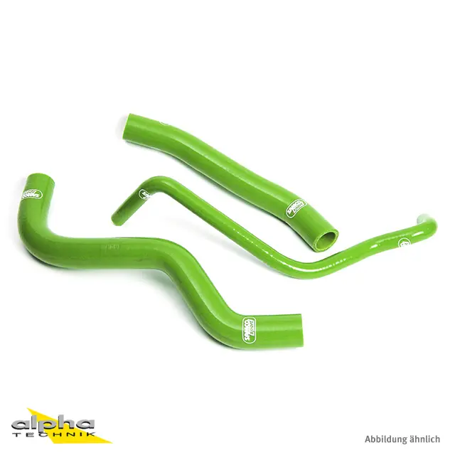 SAMCO SPORT Siliconschlauch Kit grün für Honda CB600F Hornet Modelljahr 1998-2006