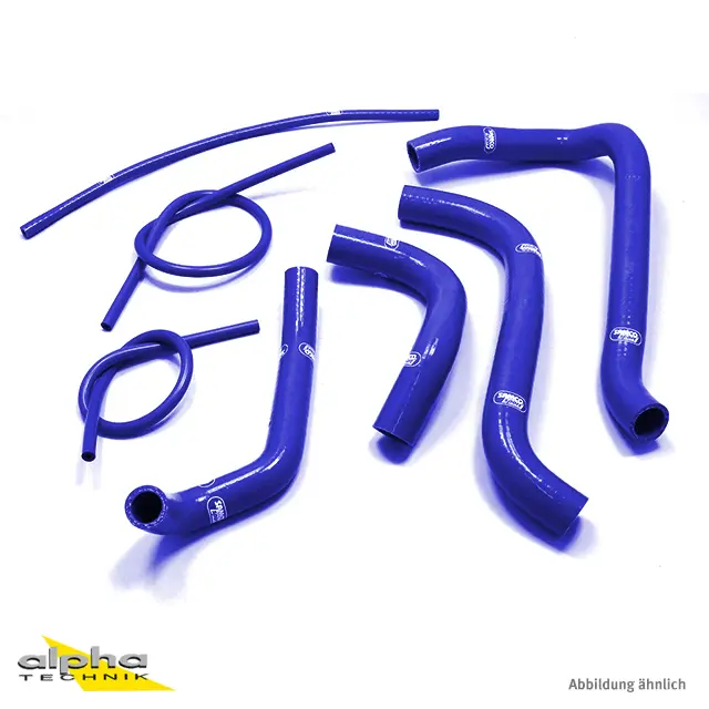 SAMCO SPORT Siliconschlauch Kit blau für Honda CBR1100XX für Einspritzer-Modelle Modelljahr 1998-2007