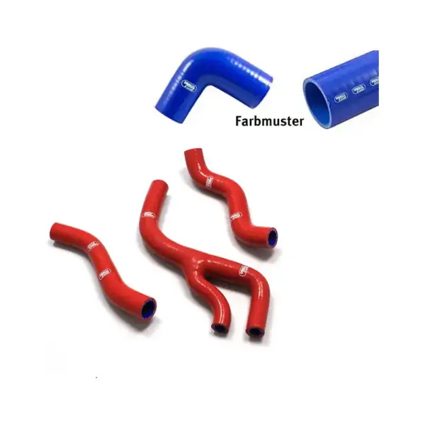 SAMCO SPORT Siliconschlauch Kit blau für Honda CR125R Modelljahr 1998-1999