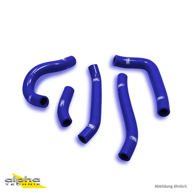 SAMCO SPORT Siliconschlauch Kit OEM Design blau für Honda CRF250R Modelljahr 2016-2017