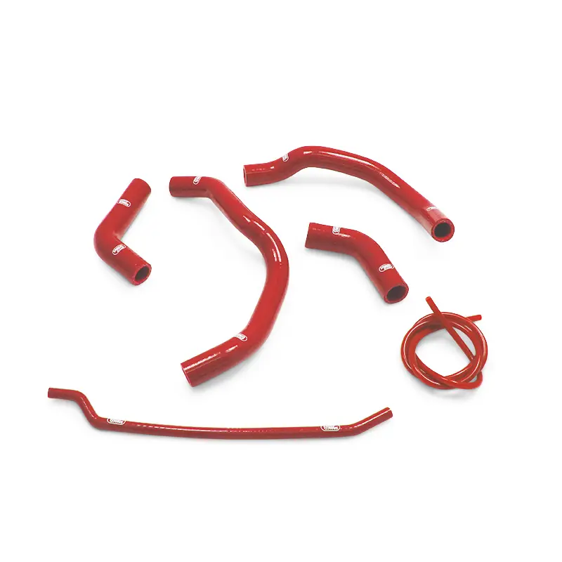 SAMCO SPORT Siliconschlauch Kit rot für Honda CBR650F CB650F Modelljahr 2014-2023