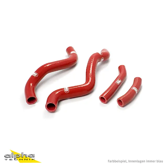 SAMCO SPORT Siliconschlauch Kit rot für Honda CB1300 Modelljahr 1998-2002