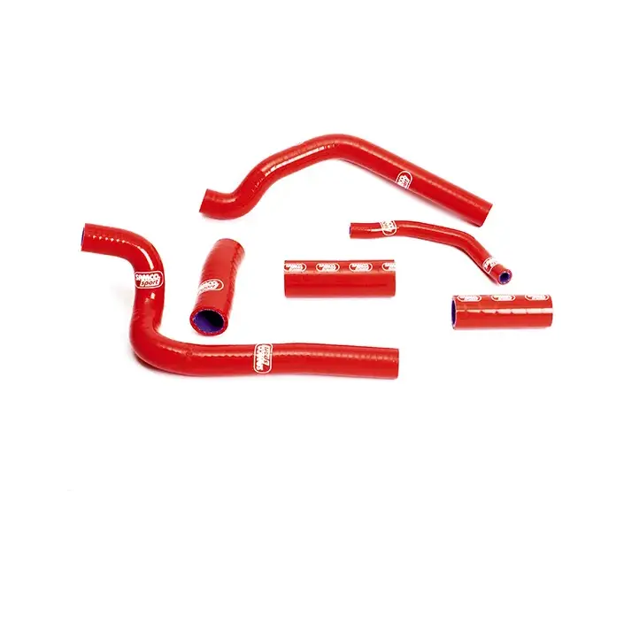 SAMCO SPORT Siliconschlauch Kit rot für Honda CR500R Modelljahr 1989-2001