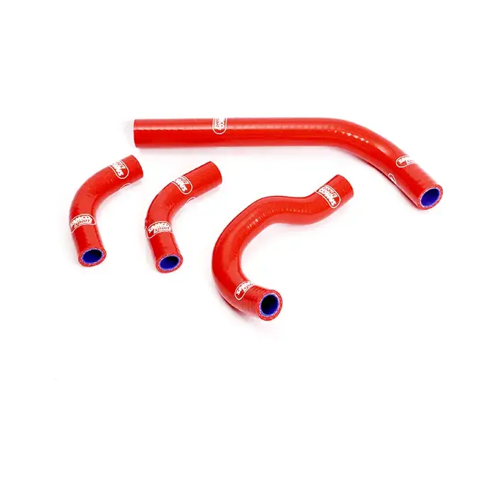 SAMCO SPORT Siliconschlauch Kit rot für Honda CRF250R CRF250X Modelljahr 2003-2019