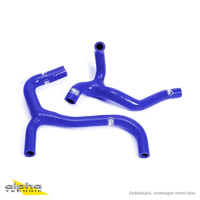 SAMCO SPORT Siliconschlauch Kit blau für Honda CRF450R Modelljahr 2003-2004