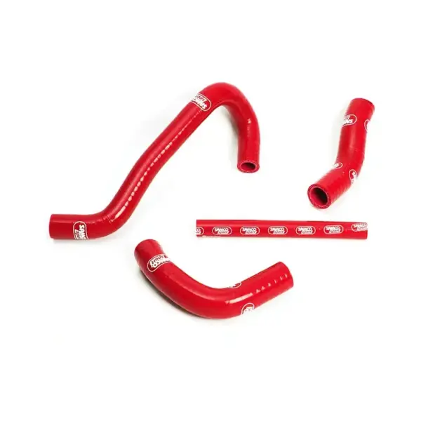 SAMCO SPORT Siliconschlauch Kit rot für Honda NSR250 Modelljahr 1986-1989