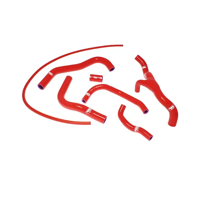 SAMCO SPORT Siliconschlauch Kit rot für Honda CBR600RR Modelljahr 2007-2024