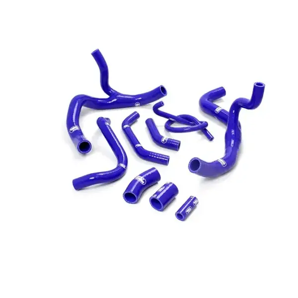 SAMCO SPORT Siliconschlauch Kit nur für HRC-Kühler blau für Honda CBR1000RR Modelljahr 2008-2011