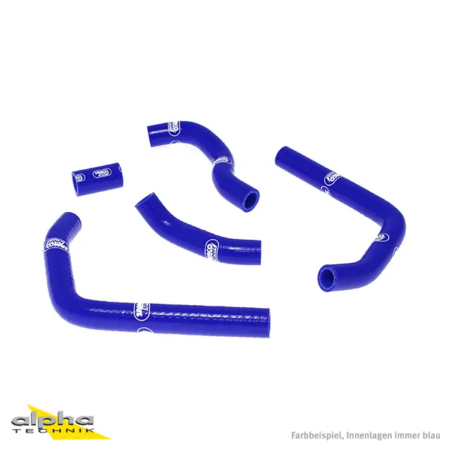 SAMCO SPORT Siliconschlauch Kit blau für Honda CR125R Modelljahr 2005-2012