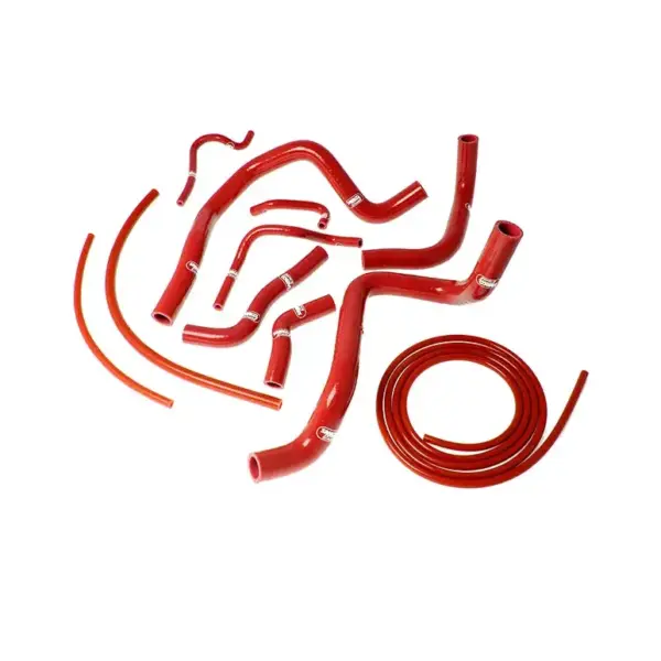 SAMCO SPORT Siliconschlauch Kit rot für Honda CBR400 Modelljahr 1990-1994