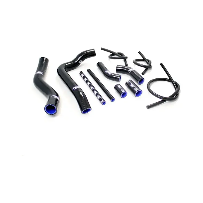 SAMCO SPORT Siliconschlauch Kit schwarz für Honda VFR750R Modelljahr 1988-1993