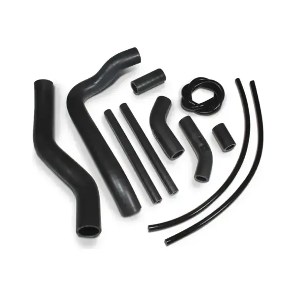 SAMCO SPORT Siliconschlauch Kit classic schwarz matt für Honda VFR750R Modelljahr 1988-1993