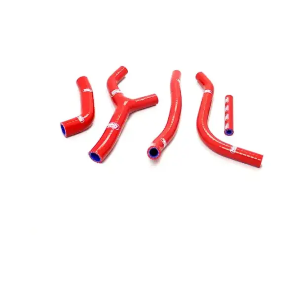 SAMCO SPORT Siliconschlauch Kit rot für Honda CR125RD Modelljahr 1982-1983
