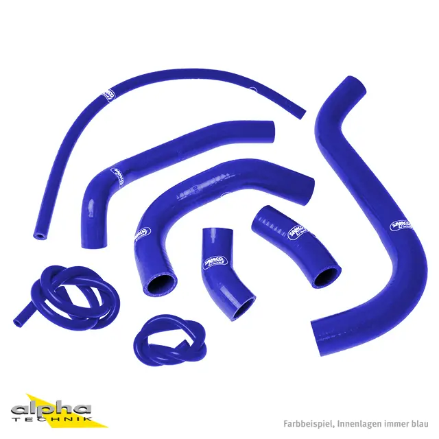 SAMCO SPORT Siliconschlauch Kit blau für Honda CB1100SF X11 Modelljahr 1999-2001