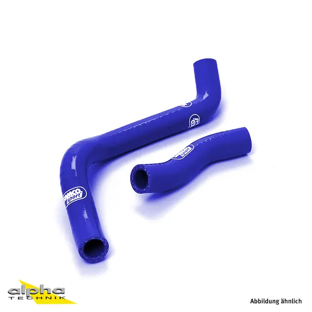 SAMCO SPORT Siliconschlauch Kit blau für Honda CR250R Modelljahr 1997-1999