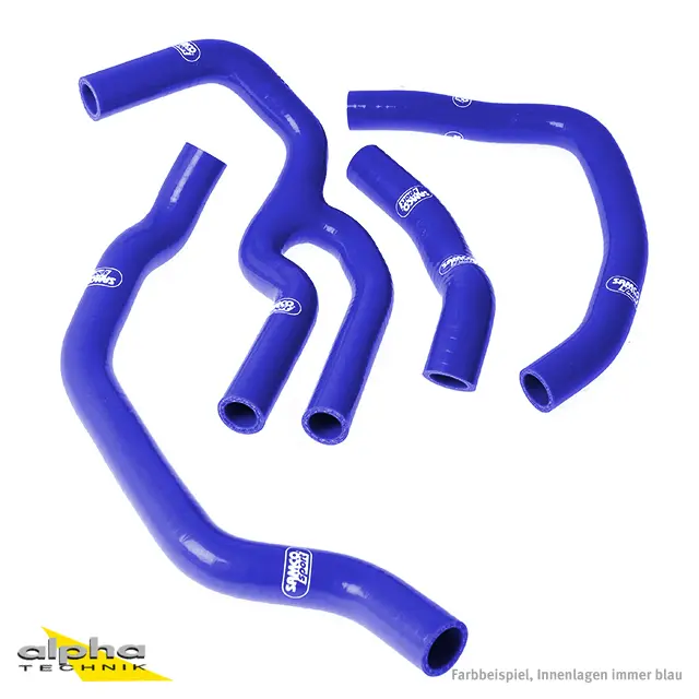 SAMCO SPORT Siliconschlauch Kit blau für Honda CB500 Modelljahr 1993-2002