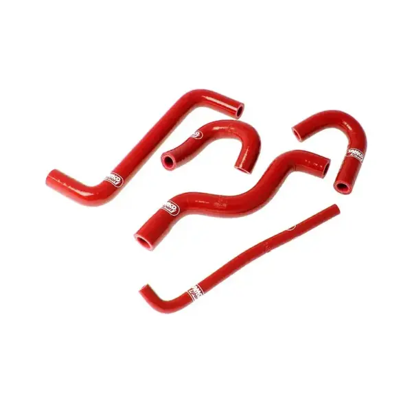 SAMCO SPORT Siliconschlauch Kit 5 teilig rot für Honda CBR125R Modelljahr 2004-2019