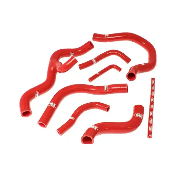 SAMCO SPORT Siliconschlauch Kit rot für Honda CB600F Hornet Modelljahr 2007-2014