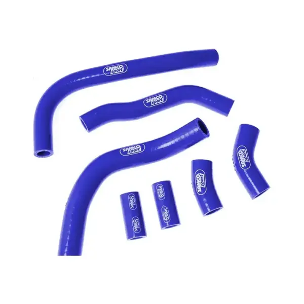 SAMCO SPORT Siliconschlauch Kit OEM Design blau für Honda CRF450R Modelljahr 2009-2012