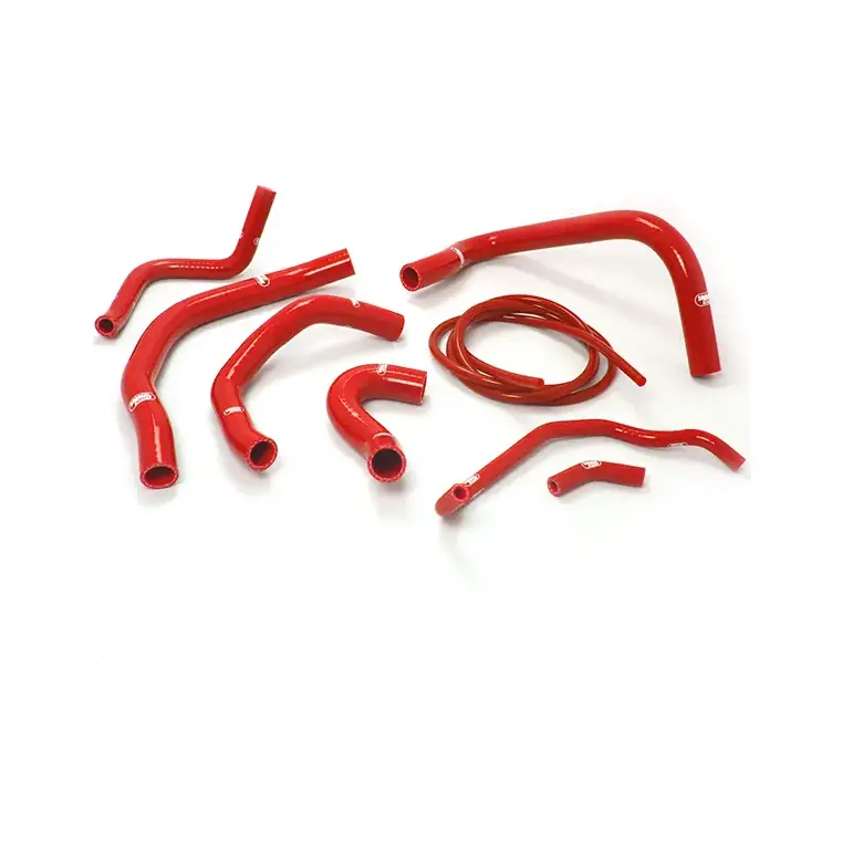 SAMCO SPORT Siliconschlauch Kit rot für Honda CBR900RR Modelljahr 1998-1999