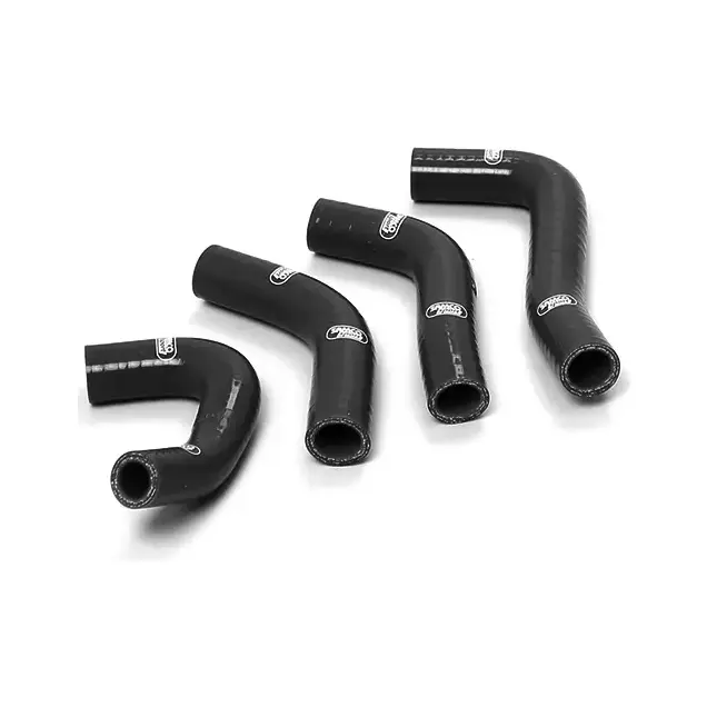 SAMCO SPORT Siliconschlauch Kit schwarz für Honda NSR125 Modelljahr 1988-1994
