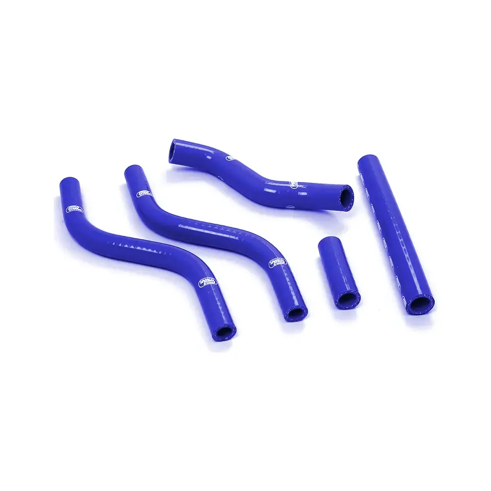 SAMCO SPORT Siliconschlauch Kit blau für Honda CR125R Modelljahr 1989