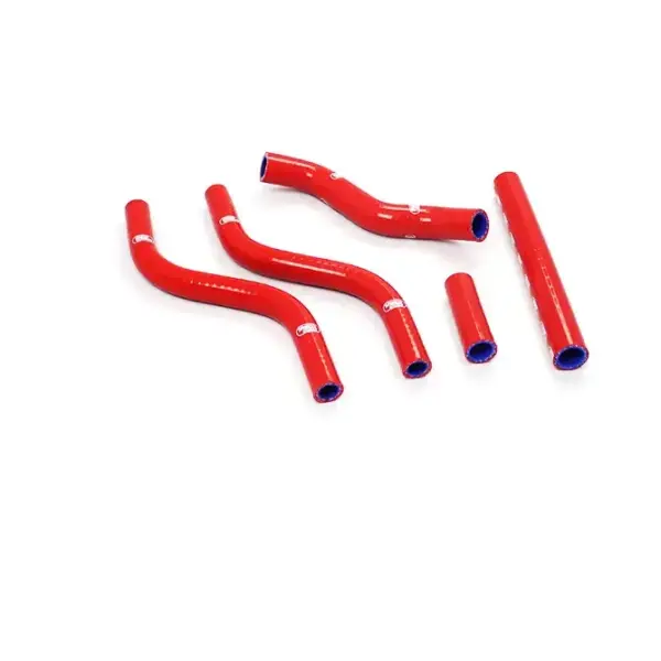 SAMCO SPORT Siliconschlauch Kit rot für Honda CR125R Modelljahr 1989
