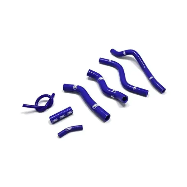 SAMCO SPORT Siliconschlauch Kit blau für Honda CR125 Typ: JE01 Modelljahr 1990-1997