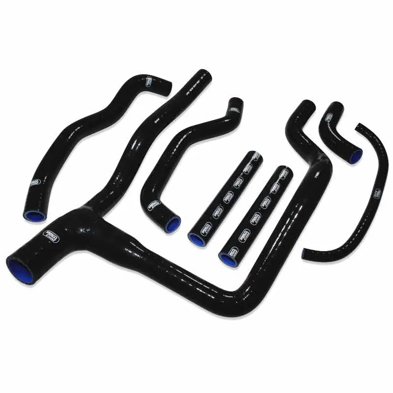 SAMCO SPORT Siliconschlauch Kit gunmetal grey für Honda XRV750 Africa Twin Modelljahr 1993-2000