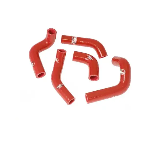 SAMCO SPORT Siliconschlauch Kit rot für Husqvarna TC400 TC450 TC510 TE400 TE450 TE510 Modelljahr 2002-2009
