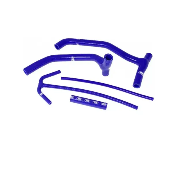 SAMCO SPORT Siliconschlauch Kit blau für Husqvarna SM570R ab Modelljahr 2001