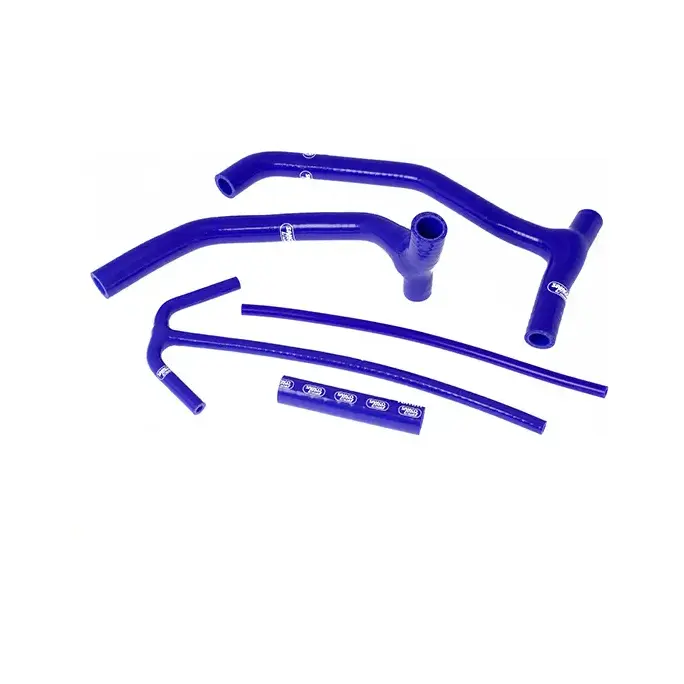 SAMCO SPORT Siliconschlauch Kit blau für Husqvarna SM570R ab Modelljahr 2001