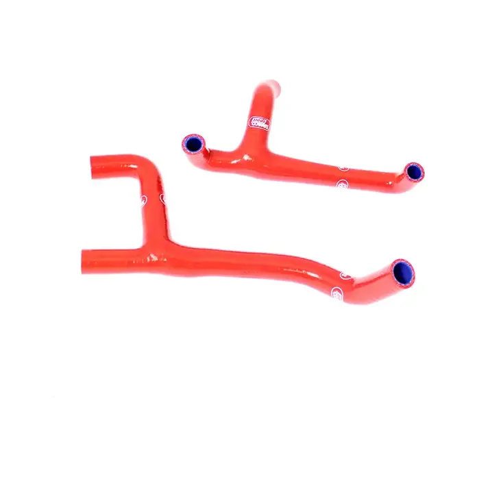 SAMCO SPORT Siliconschlauch Kit Thermostat Bypass rot für Husqvarna TC250 TE250 TI250 TC300 TE300 TI300 Modelljahr 2010-2013