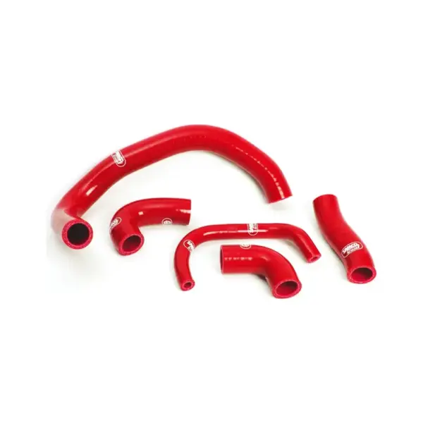 SAMCO SPORT Siliconschlauch Kit rot für Kawasaki ZX9R Modelljahr 1994-1997