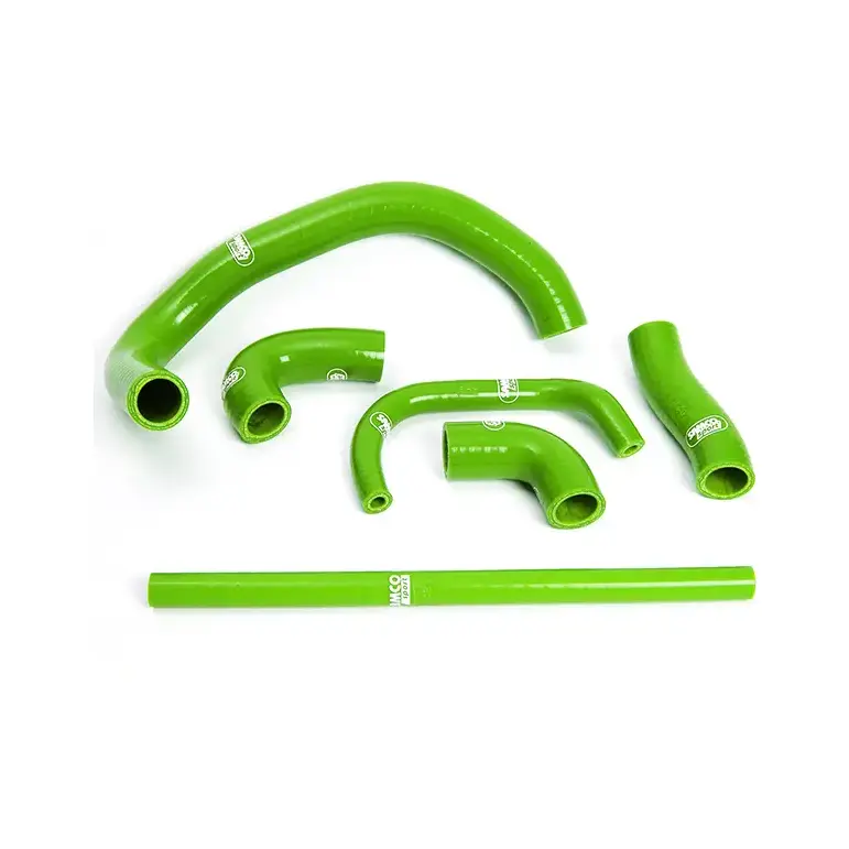 SAMCO SPORT Siliconschlauch Kit grün für Kawasaki ZX9R Modelljahr 1994-1997